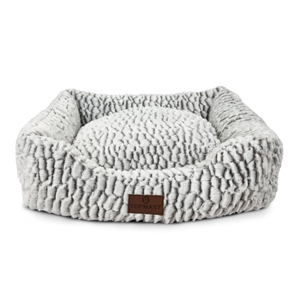 Katzenbett Candice - flauschiger Rückzugort - 61 x 48 x 15 cm