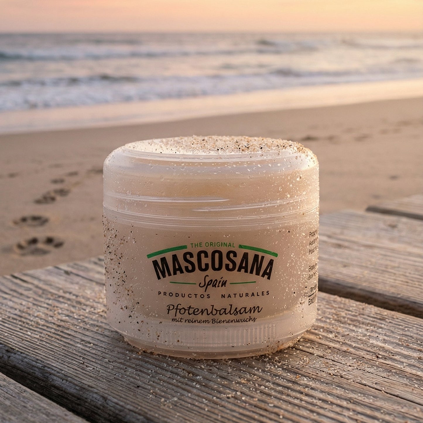 3er Set - Shampoo 250 ml & Glanzspray 100 ml  & Pfotenbalmsam 80 ml - Fellpflegeset für Hunde & Pferde - Vegan Mascosana