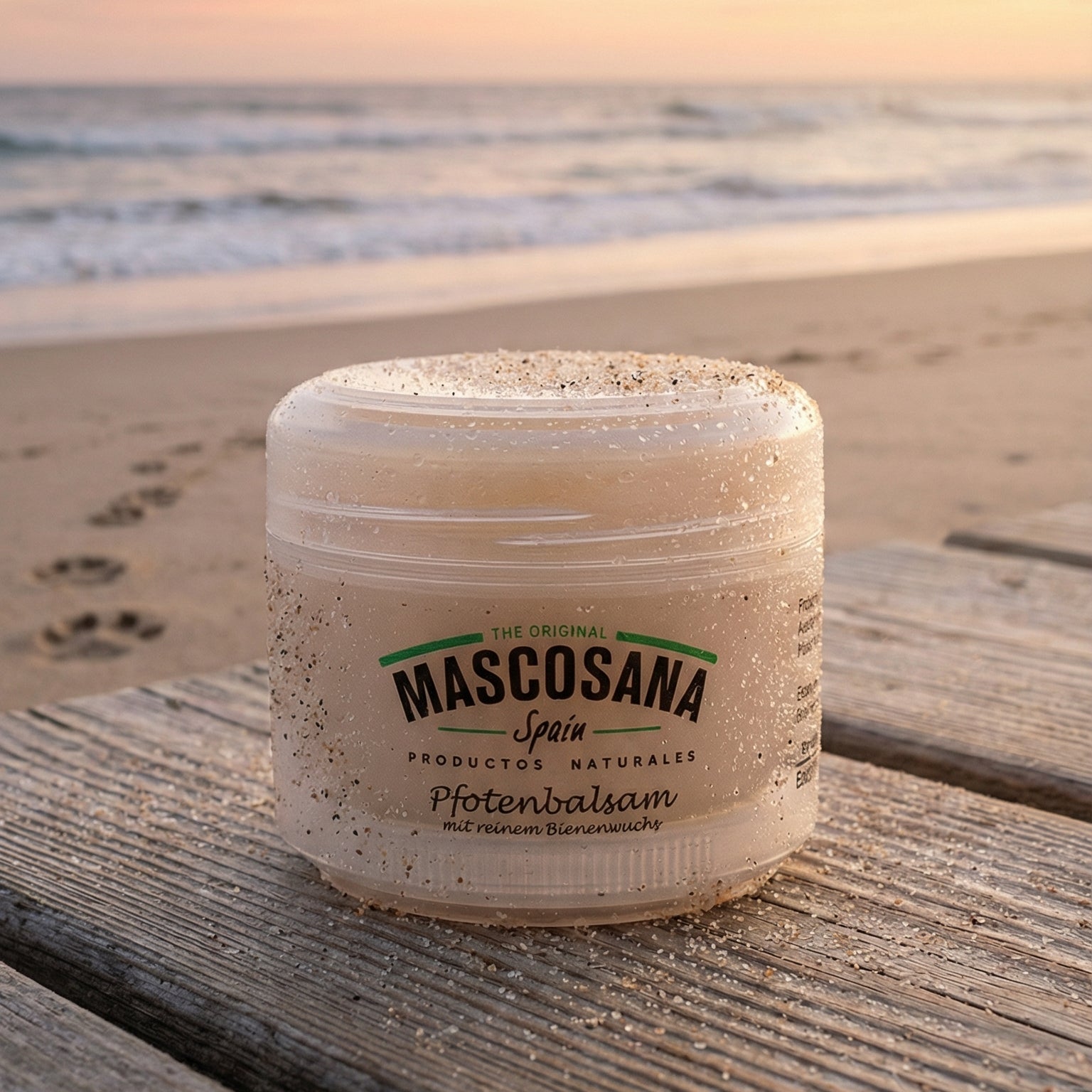 3er Set - Shampoo 250 ml & Glanzspray 100 ml  & Pfotenbalmsam 80 ml - Fellpflegeset für Hunde & Pferde - Vegan Mascosana